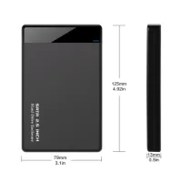 Rack Extern Hard Disk Drive ( HDD ) sau solid state disk ( SSD ) 2.5inch