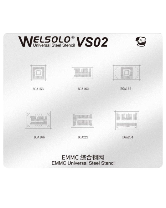 Sita Bga pentru memorii emmc 