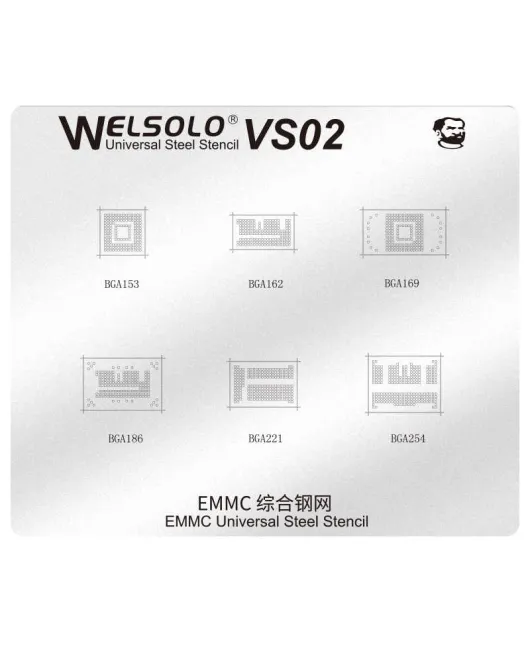 Sita Bga pentru memorii emmc 