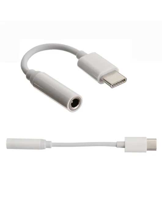 Cablu Adaptor de la C Type ( tip C ) la conector Jack
