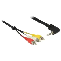 Cablu Adaptor Jack 3.5mm, 4 contacte la 3 x rca