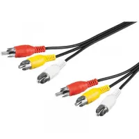 Cablu Audio Video 3 x RCA Tata - Tata