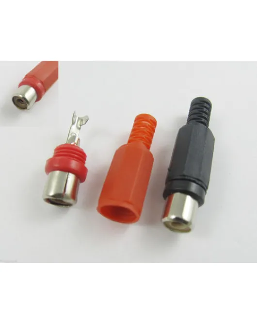 Conector / mufa rca mama