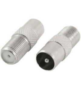 Conector / Mufa F, Adaptor TV TATA / MAMA la F MAMA