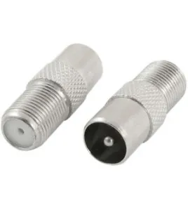 Conector / Mufa F, Adaptor TV TATA / MAMA la F MAMA