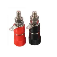 Conector Banana 4mm, mama sau tata, rosu sau negru