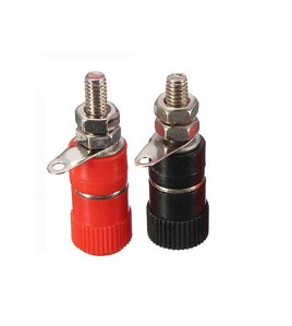 Conector Banana 4mm, mama sau tata, rosu sau negru