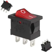 Intrerupator on / off 3 pini cu bec