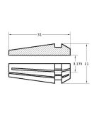 ER20, Pensete, Bucsi Elastice pentru Freza CNC