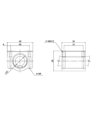Rulment liniar SC10UU