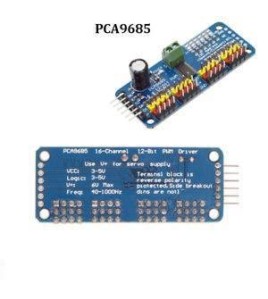 Multiplexor, Modul 16 Canale I2C PWM / Servo PCA9685