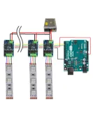 Modul, Controller banda led RGB 