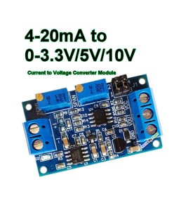 Convertor curent 4 - 20mA la tensiune 0-3.3v,5v,10v