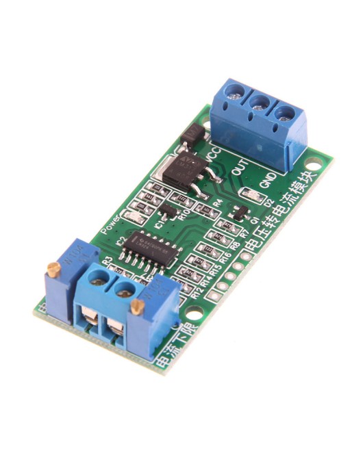 Modul Convertor voltaj - curent, 0 - 5V la 4 - 20mA