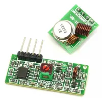 Modul Emitator + Receptor Radio ( Wireless ) RF 433
