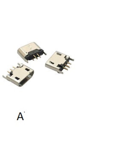 Conector / Mufa Micro USB cu Prindere Verticala