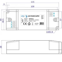 Alimentator / Sursa De Alimentare 12V 2A 24W