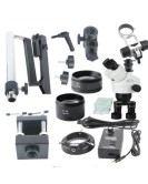 Microscop Industrial Trinocular Pentru electronica 3.5X-90X